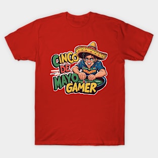 Cinco de mayo gamer T-Shirt